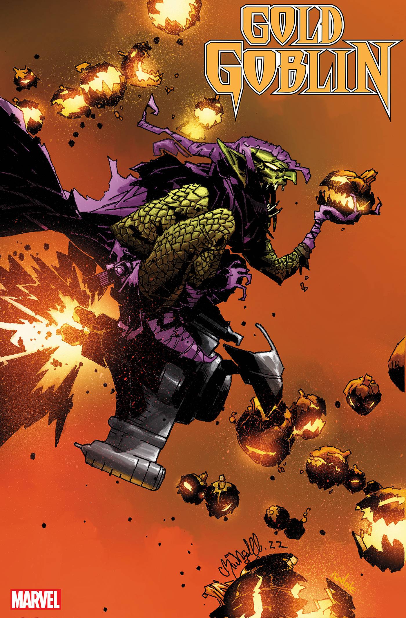 Gold Goblin #4B (of 5) Bachalo Variant