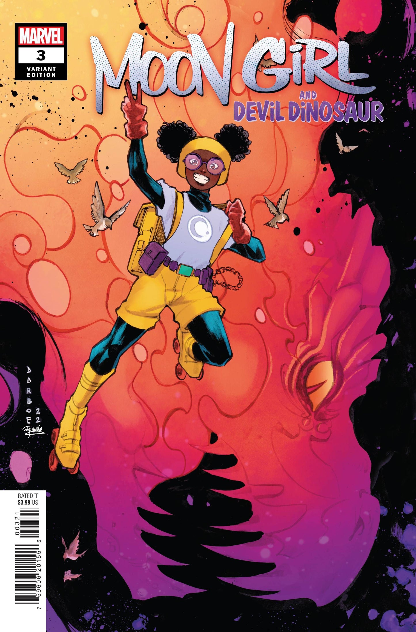Moon Girl and Devil Dinosaur #3B (of 5) Darboe Variant