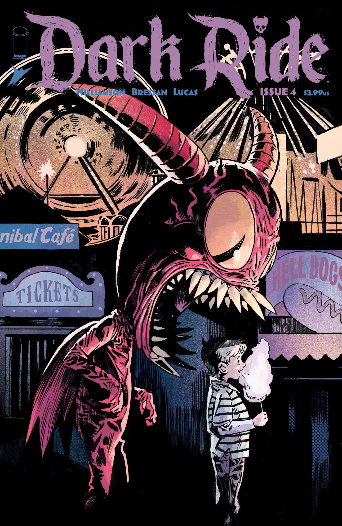 Dark Ride #4 Walsh Variant (MR)