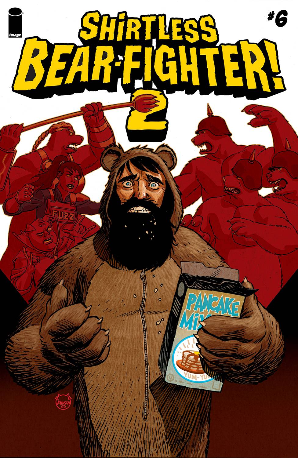 Shirtless Bear-Fighter 2 #6A (of 7)