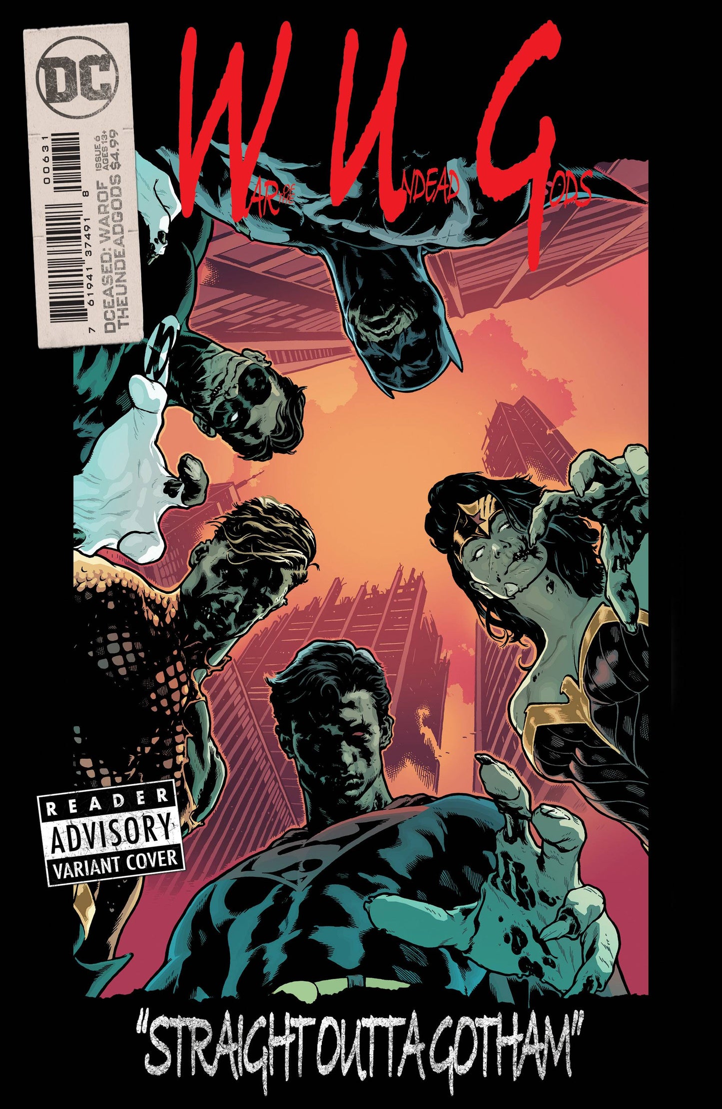 DCeased War of the Undead Gods #6B (of 8) Spokes Variant