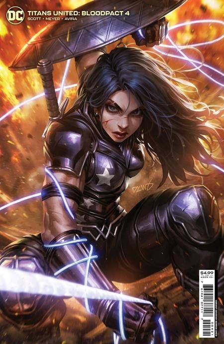 Titans United Bloodpact #4B (of 6) Chew Variant