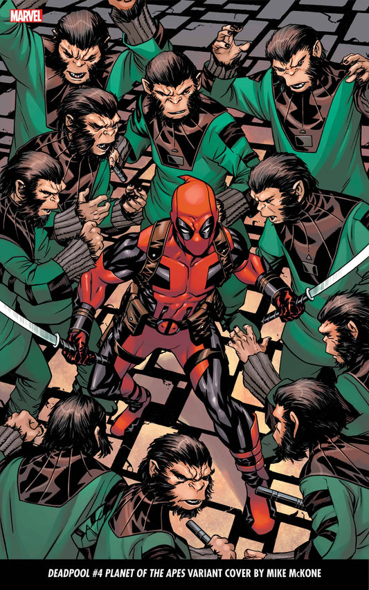 Deadpool #4D McKone Variant