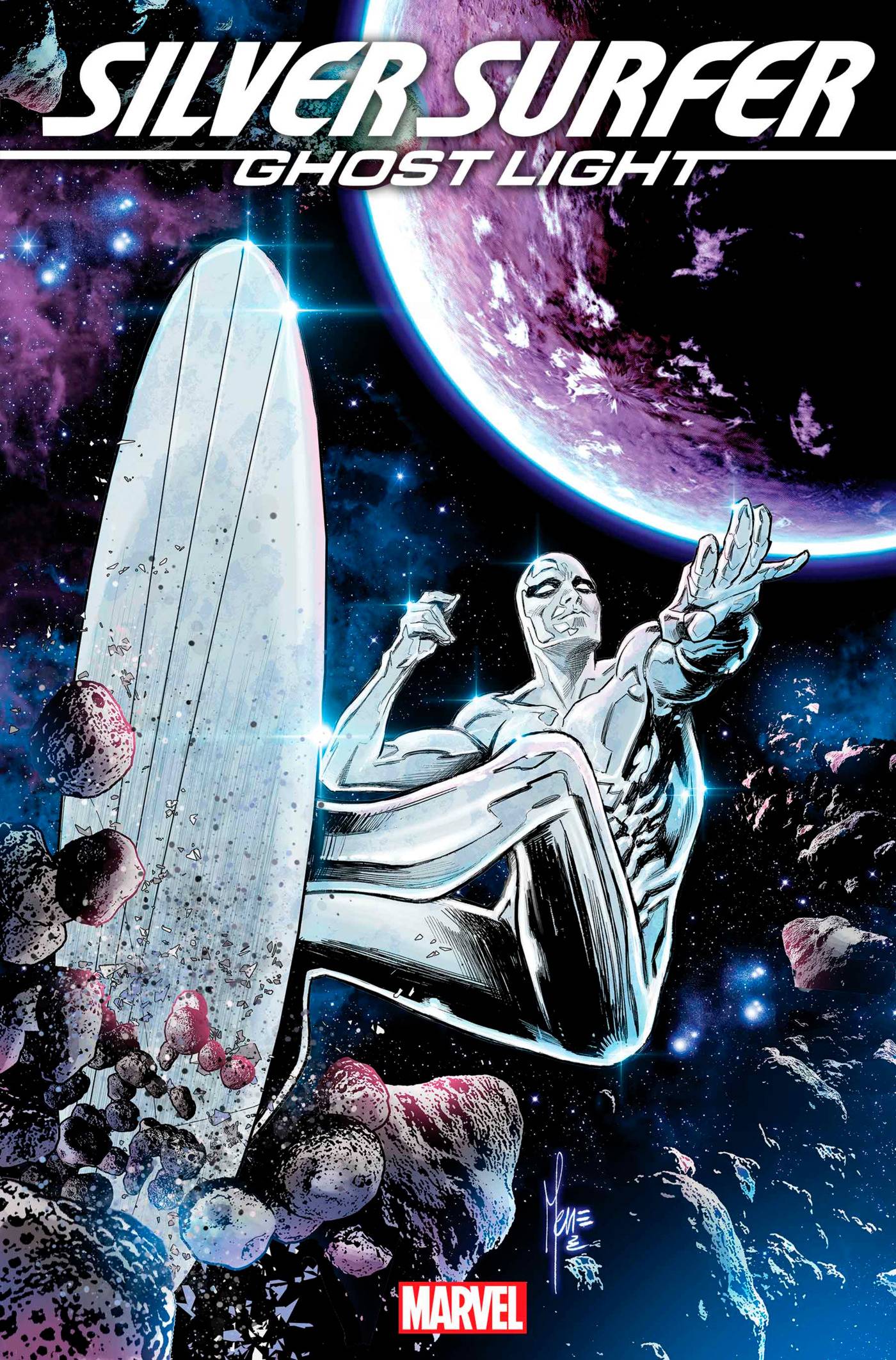 Silver Surfer: Ghost Light #1C Checchetto Variant