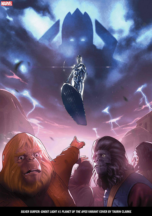 Silver Surfer: Ghost Light #1B Clarke Variant
