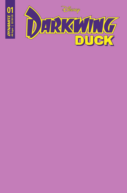 Darkwing Duck #1F Blank Variant