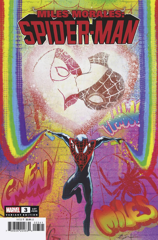 Miles Morales Spider-Man #3D Graffiti Variant