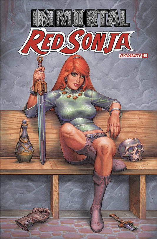 Immortal Red Sonja #10C Linsner Variant