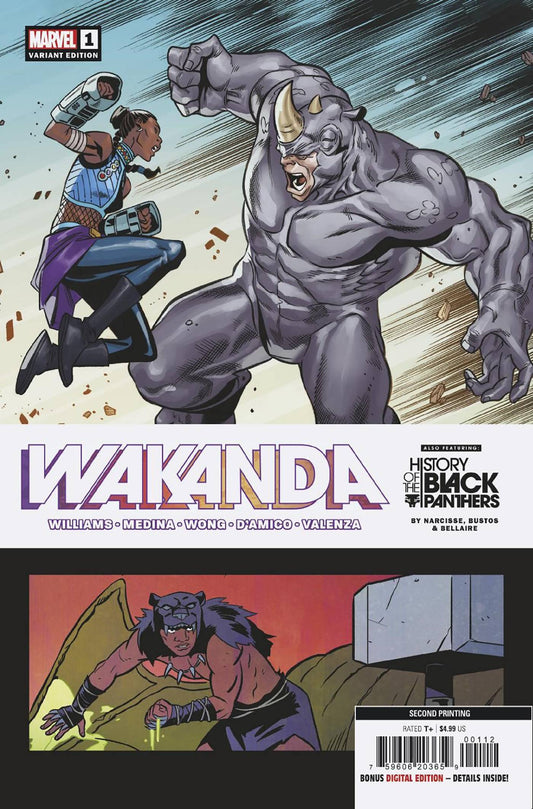 Wakanda #1 (of 5) 2nd Printing