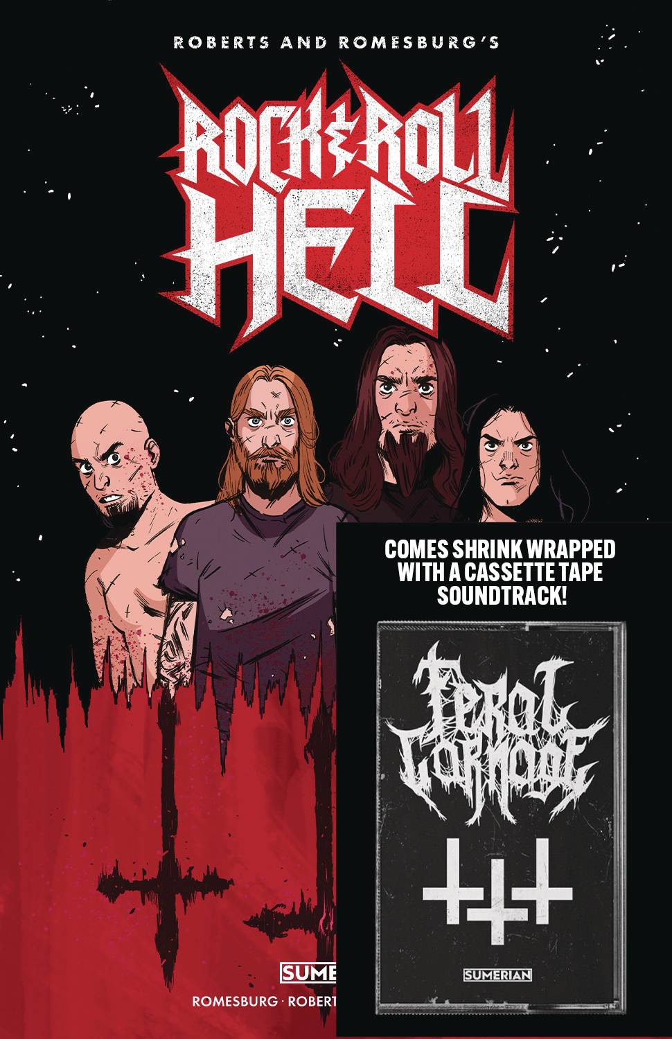 Rock and Roll Hell #1D Cassette Variant (MR)