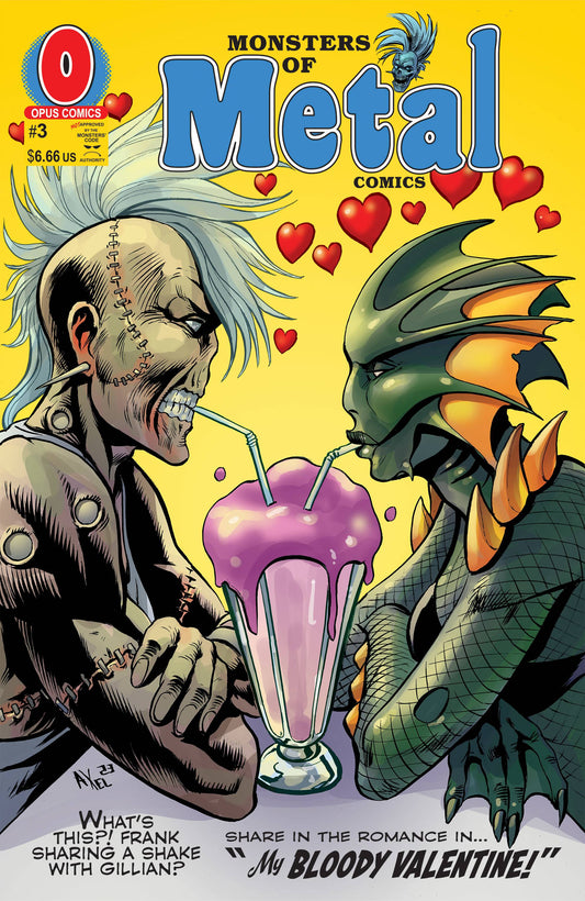 Monsters of Metal: Bloody Valentine #1B 1:5 Medellin Incentive Variant