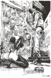 Liquid Kill #1H 1:10 Jung Gi Incentive B&W Variant (MR)