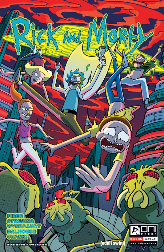 Rick and Morty #2B Ellerby Variant (MR)