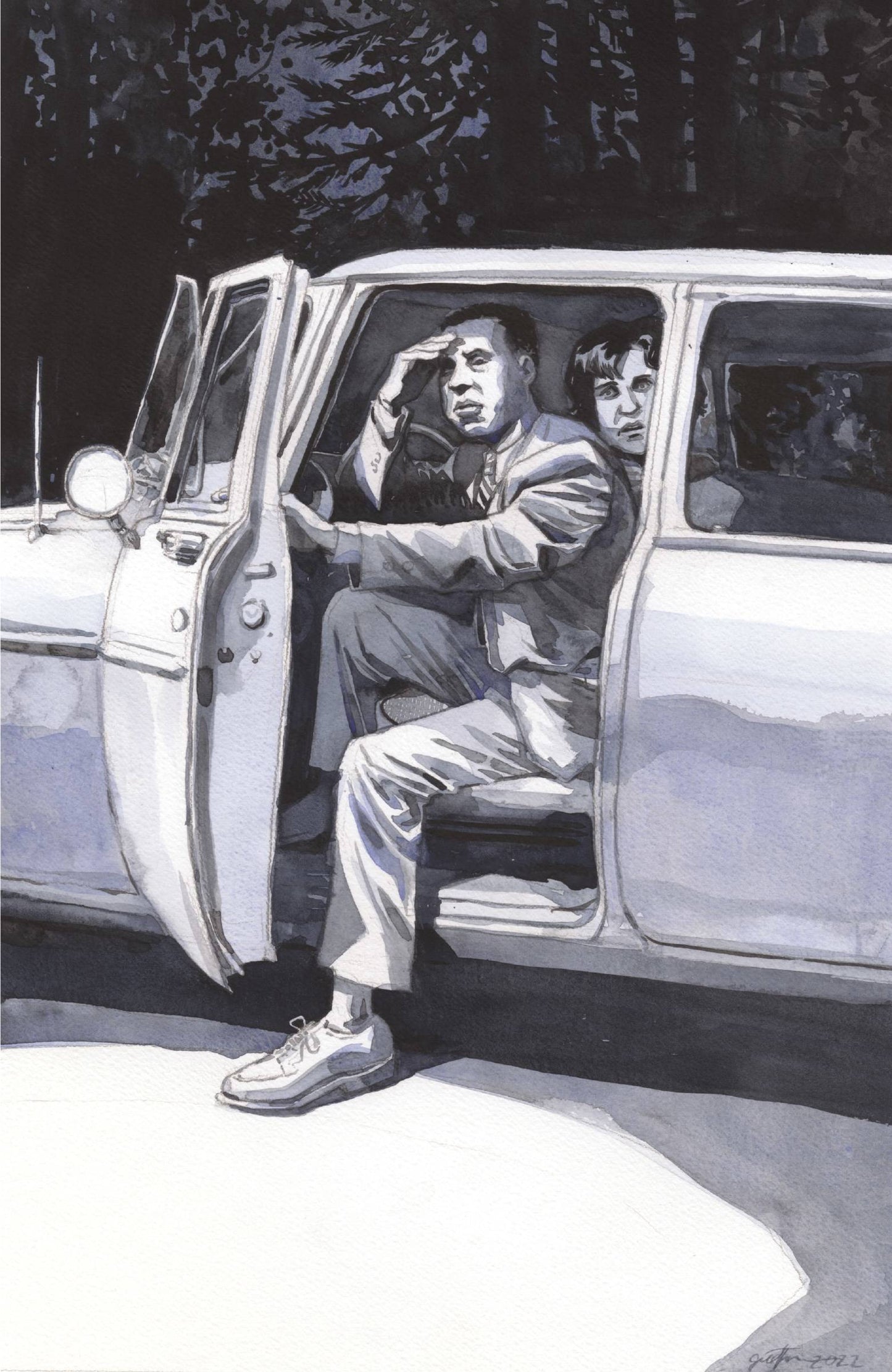 Blue Book #1 (of 5) Thompson FOC Variant