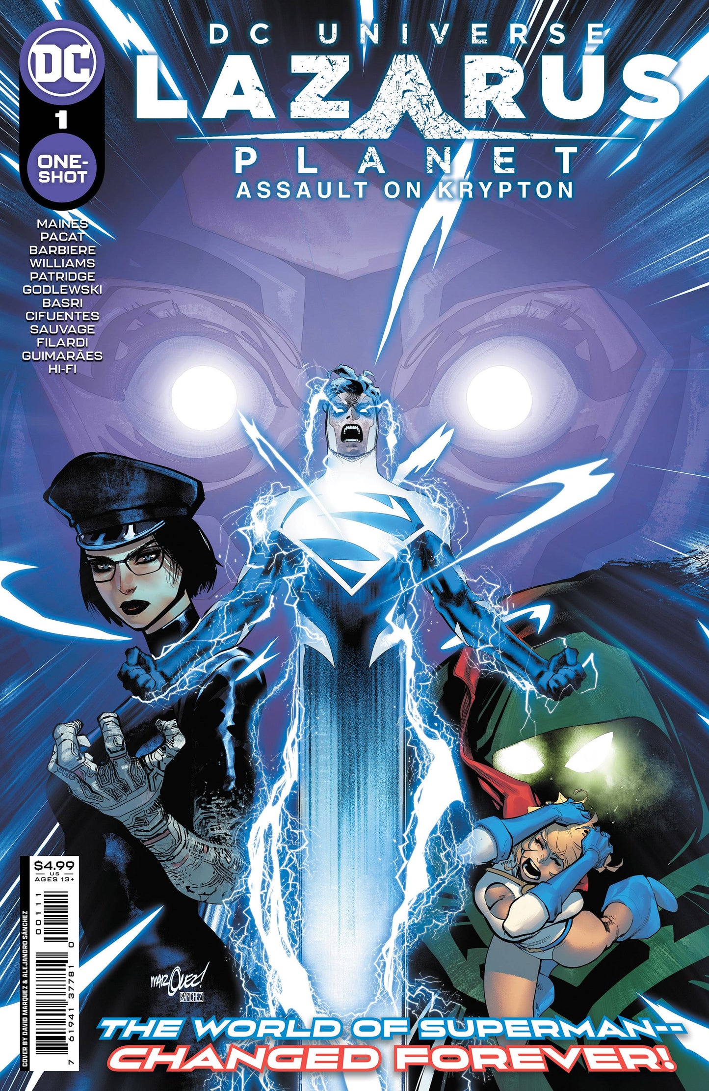 Lazarus Planet Assault of Krypton #1A