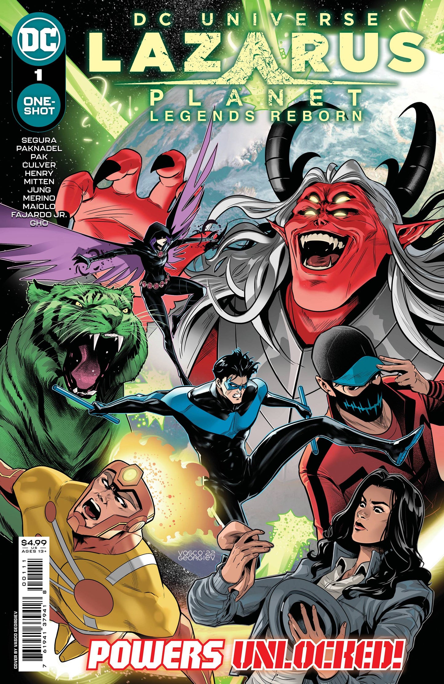 Lazarus Planet Legends Reborn #1A