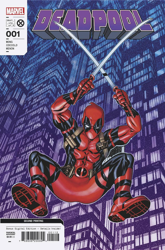 Deadpool #1 2nd Printing