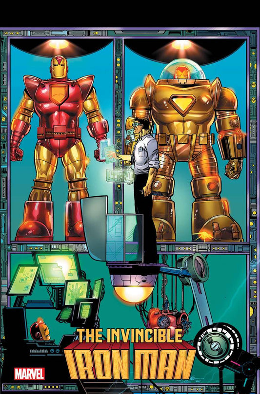 Invincible Iron Man #4B Layton Variant