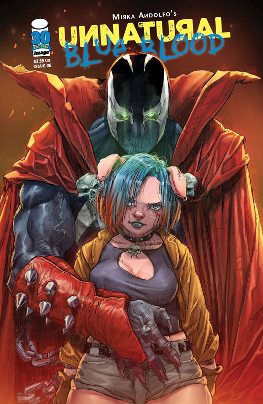 Unnatural: Blue Blood #5C (of 10) Spawn Variant (MR)