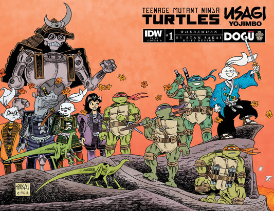 TMNT Usagi Yojimbo Wherewhen #1A