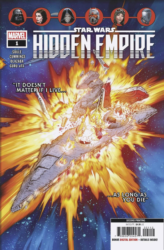 Star Wars: Hidden Empire #1 (of 5) 2nd Printing