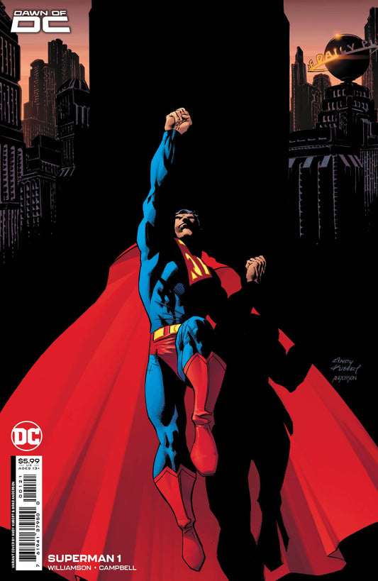 Superman #1B Kubert Variant