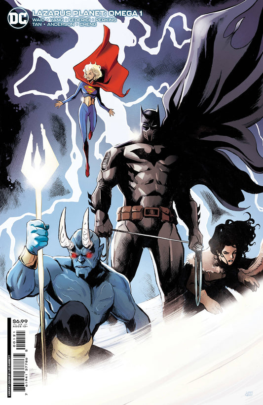 Lazarus Planet Omega #1B Garbett Variant