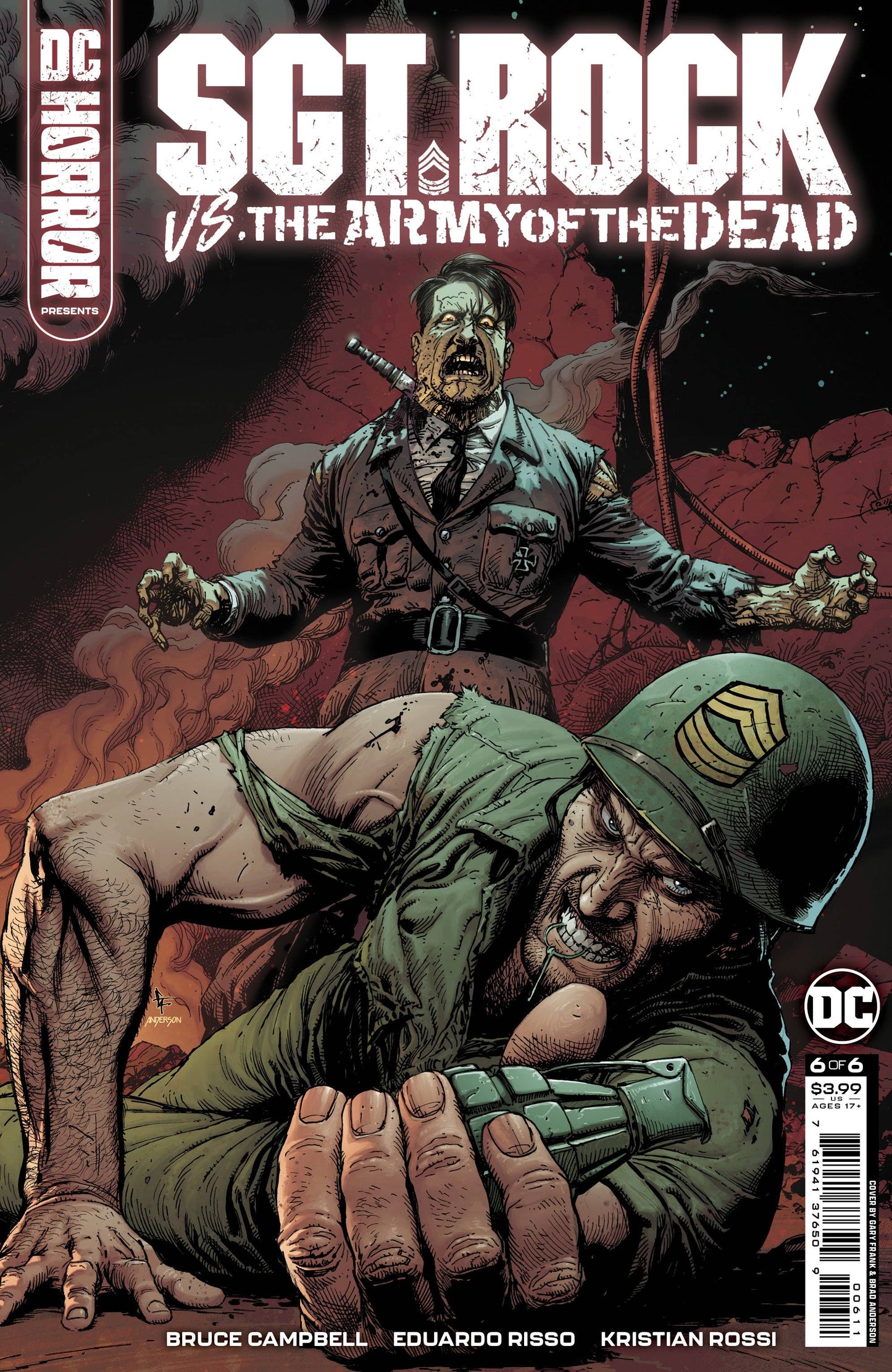 DC Horror Presents: Sgt Rock vs the Army of the Dead #6A (of 6) (MR)