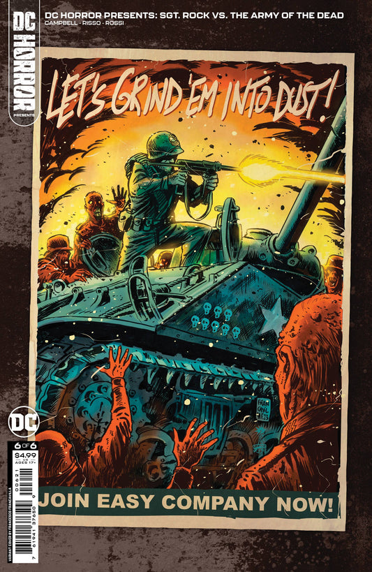 DC Horror Presents: Sgt Rock vs the Army of the Dead #6B (of 6) Francavilla Variant (MR)