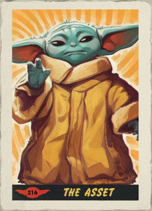 Star Wars Insider #216 Grogu Trading Card Variant
