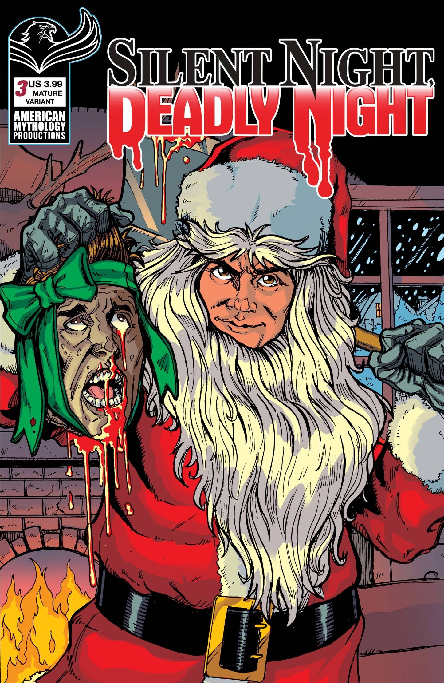 SILENT NIGHT DEADLY NIGHT #3B CALZADA VARIANT (MR)