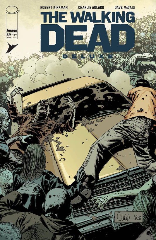 The Walking Dead Deluxe #59B (MR) Adlard Variant