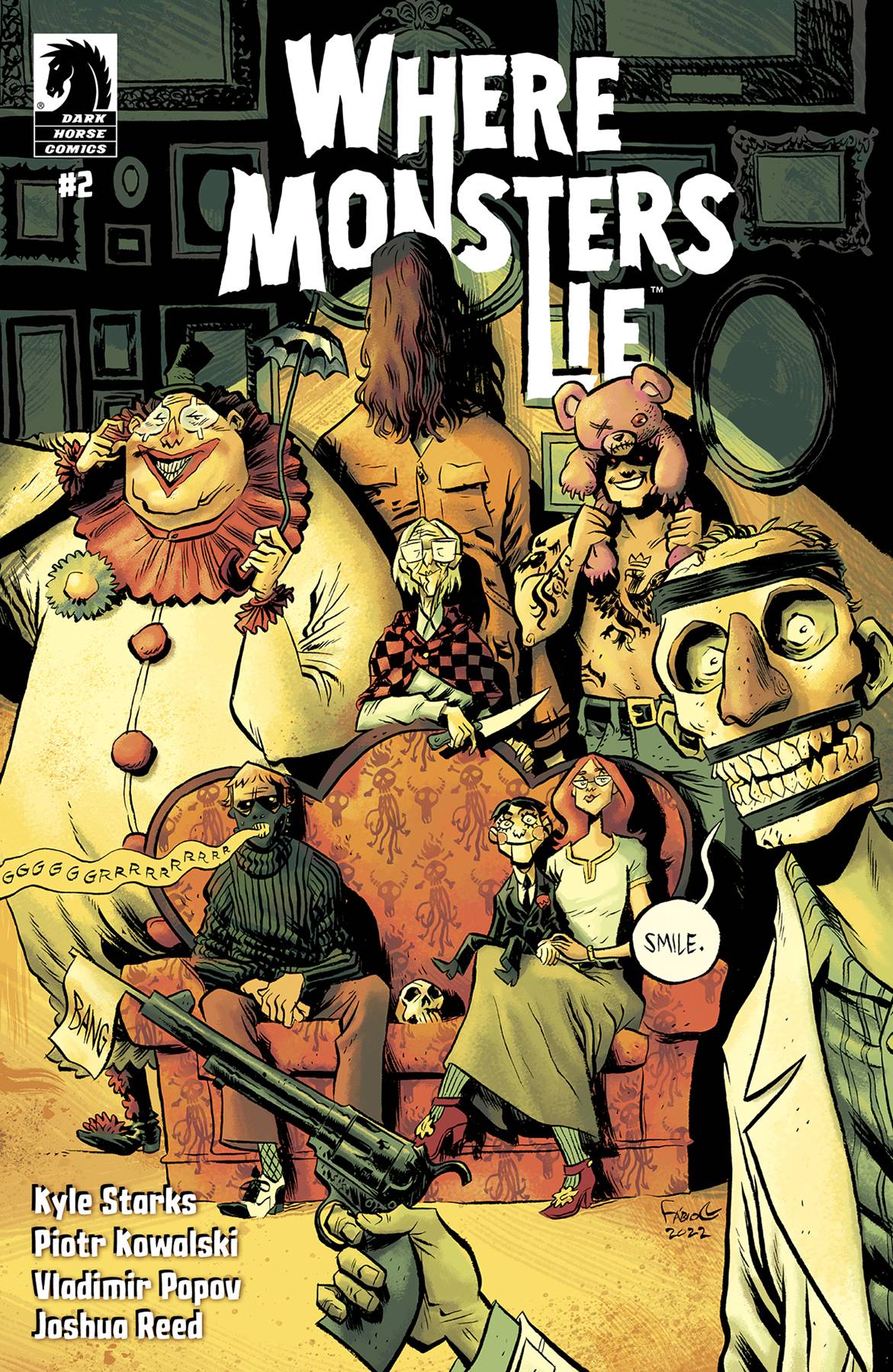Where Monsters Lie #2B (of 4) Moon Variant