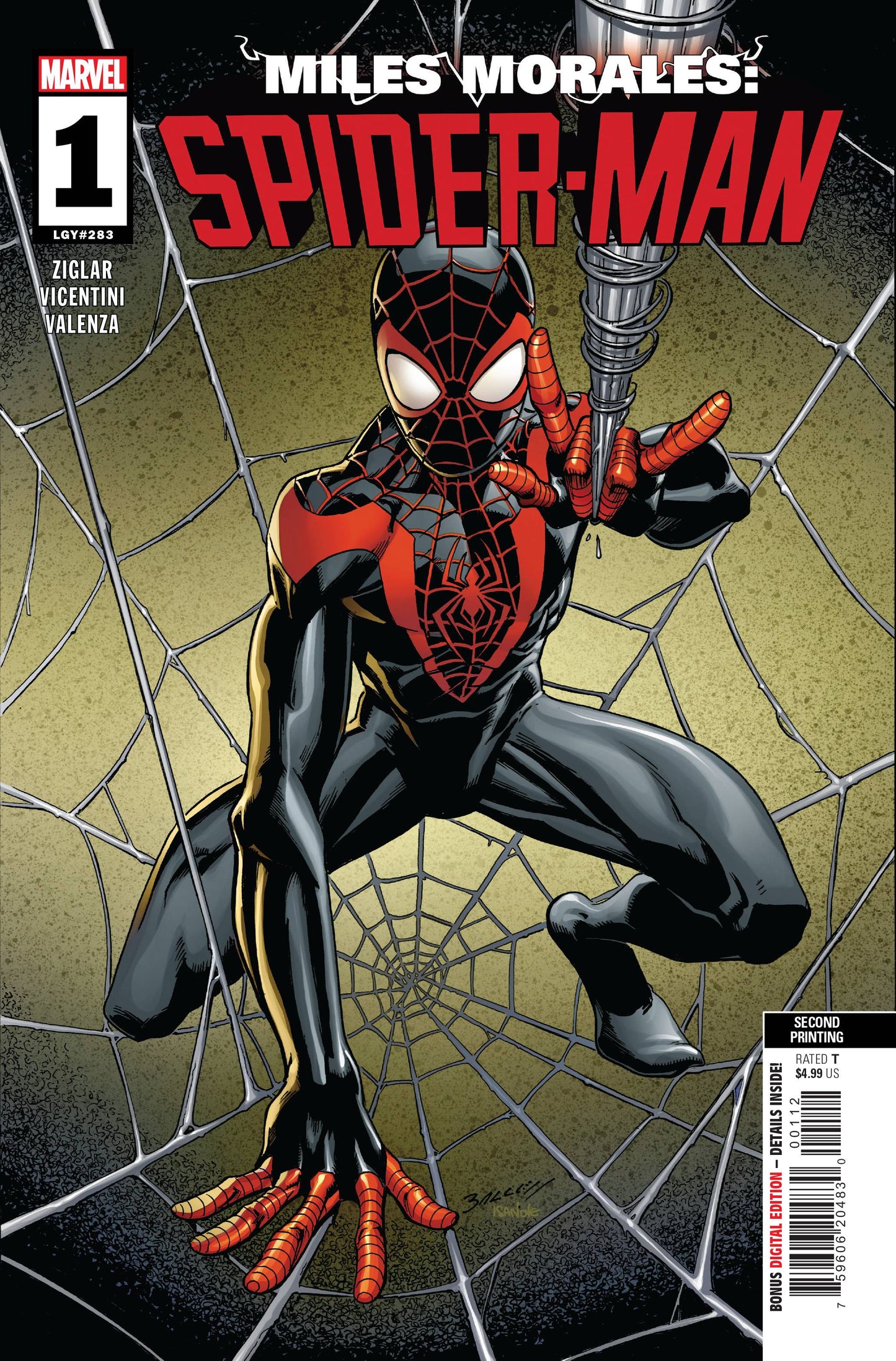 Miles Morales Spider-Man #1 2nd Printing
