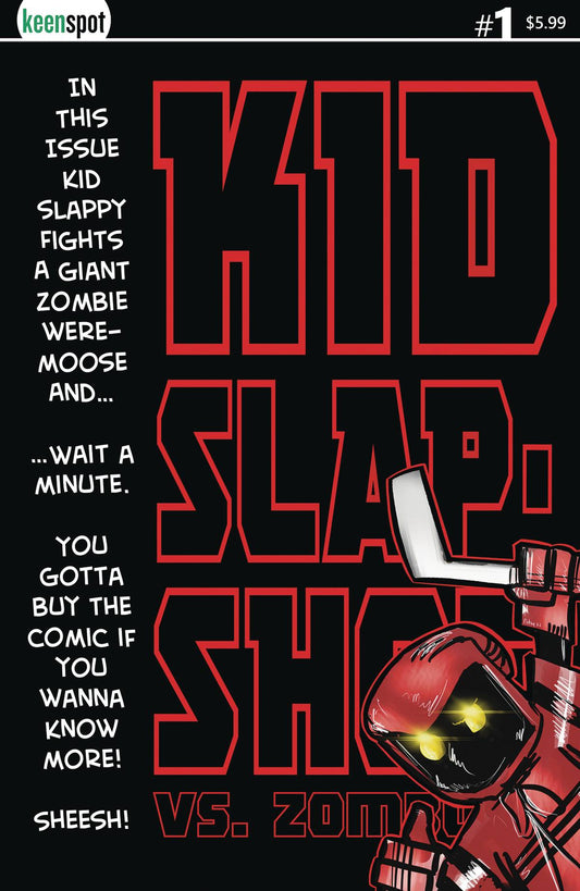 Kid Slapshot Vs Zomboni #1D Potchak Variant