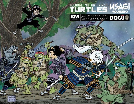 TMNT Usagi Yojimbo Wherewhen #2A