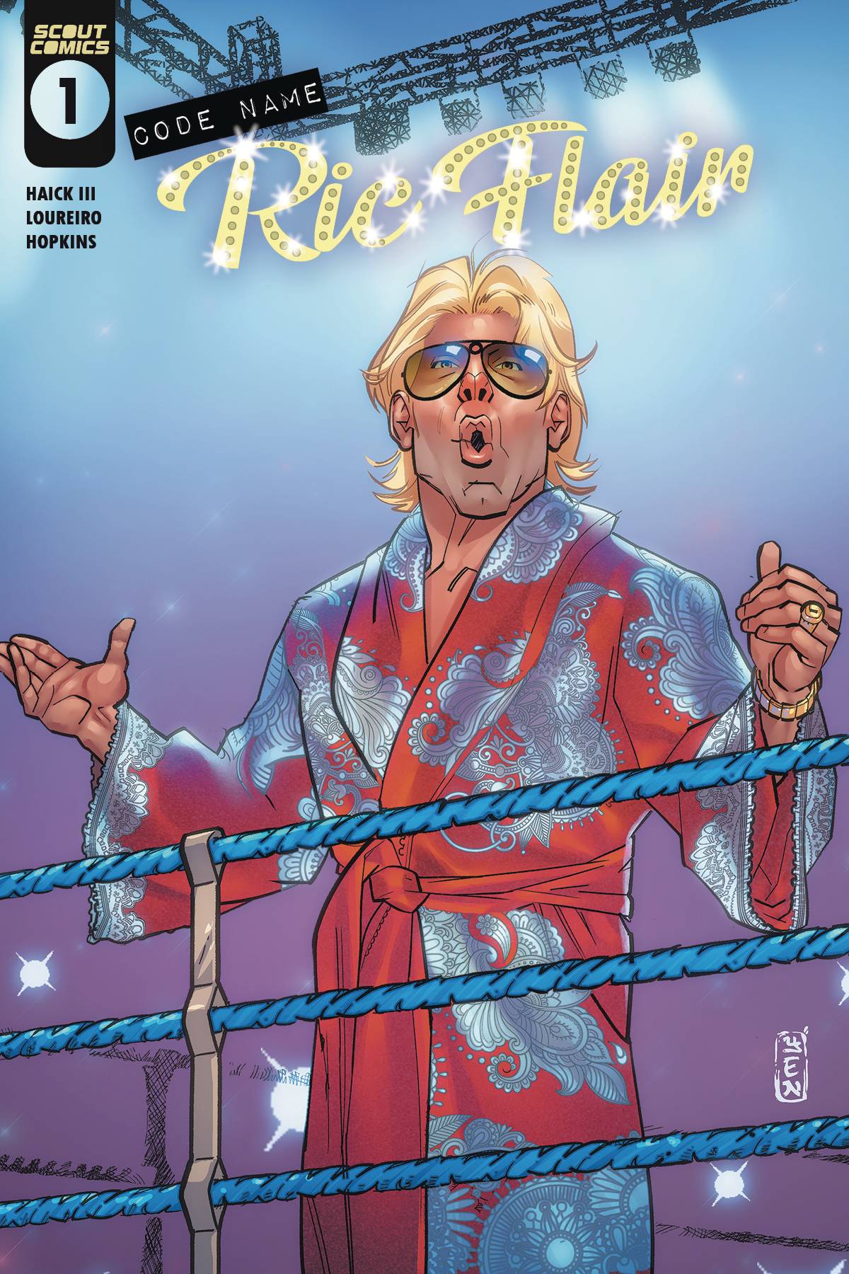 Codename Ric Flair: Magic Eightball #1B Duarte Variant