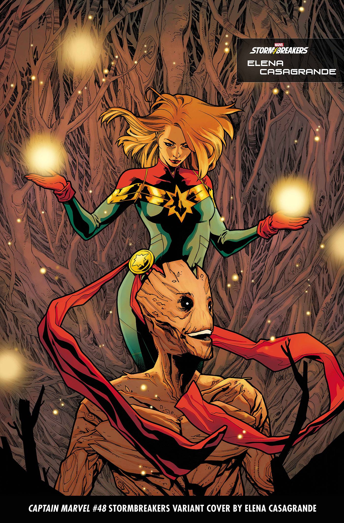 Captain Marvel #48C Casagrande Variant