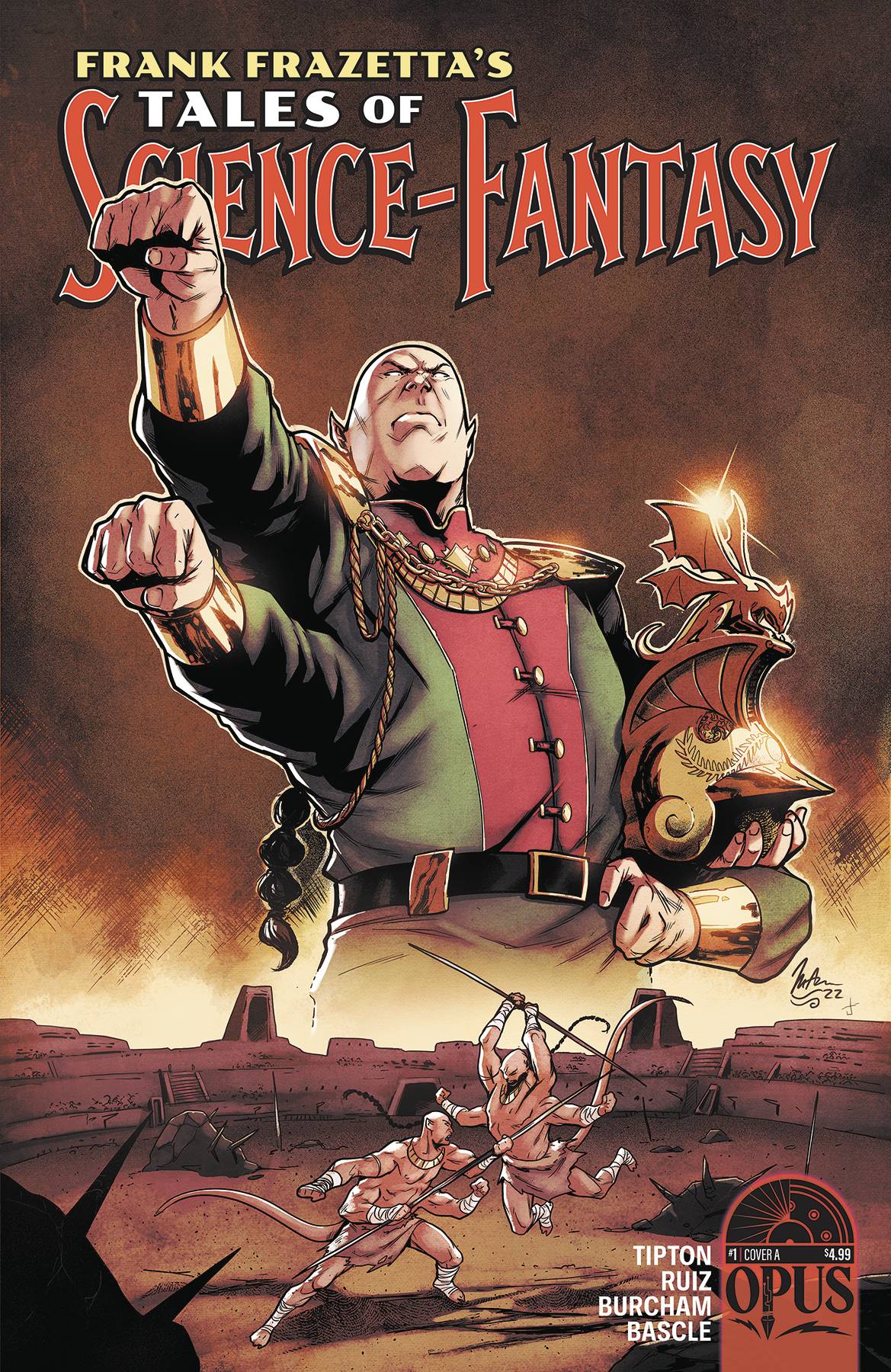 Frank Frazetta Tales of Science Fiction #1A