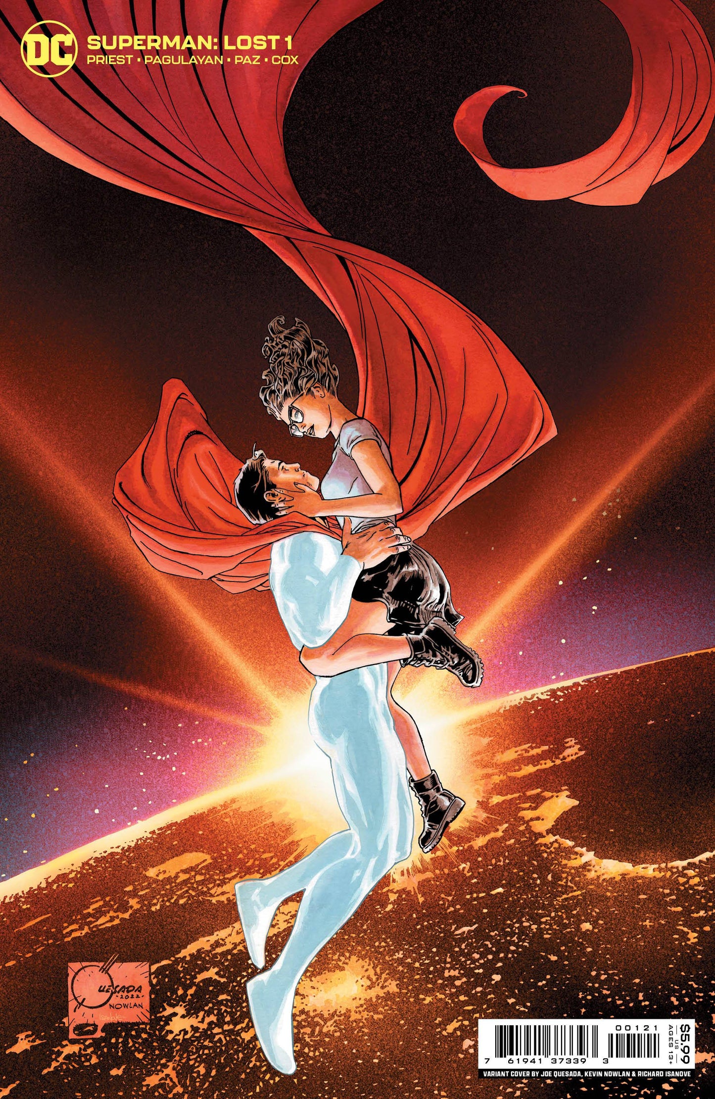 Superman: Lost #1B Quesada Variant