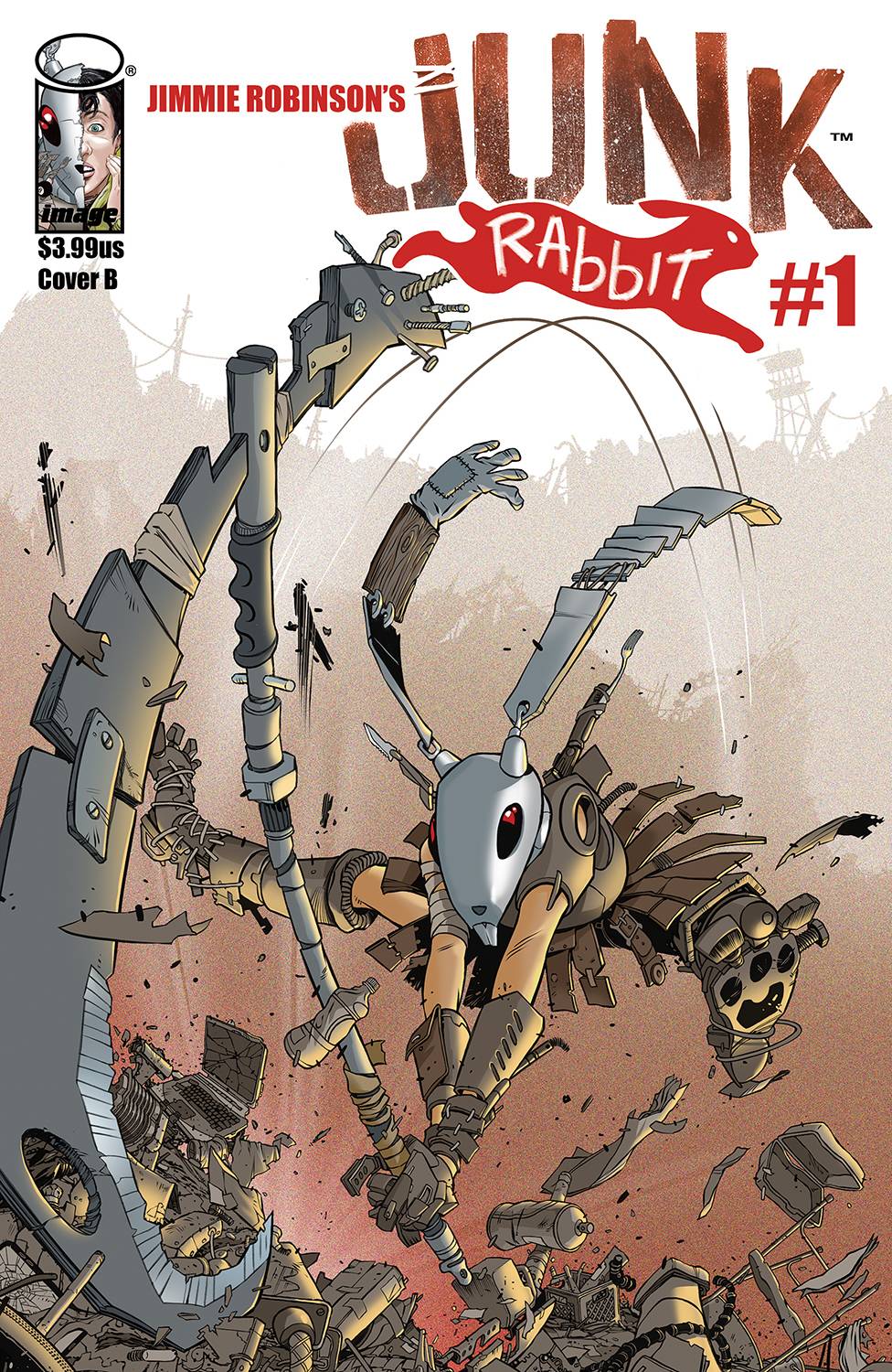 Junk Rabbit #1B Robinson Variant (MR)
