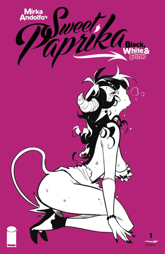 Sweet Paprika: Black, White & Pink #1G Andolfo Variant (MR)