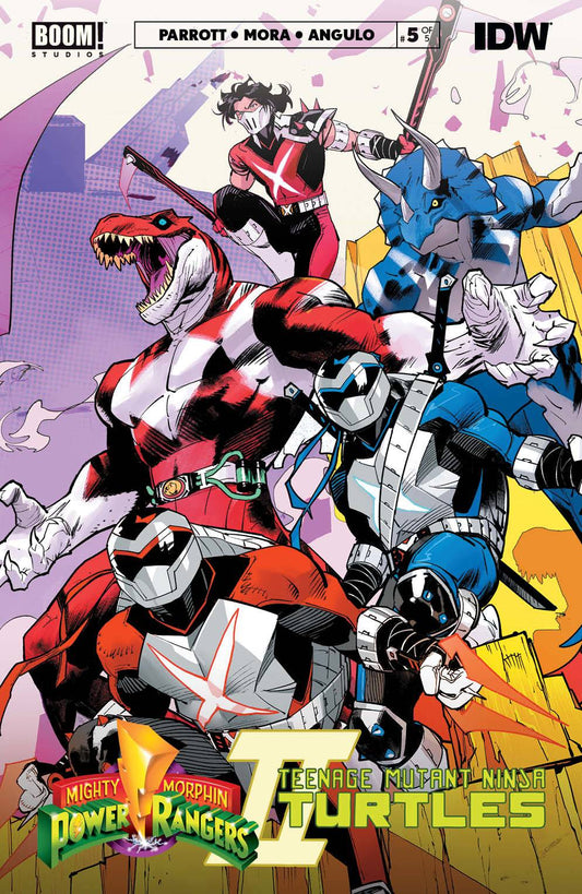 Mighty Morphin Power Rangers / Teenage Mutant Ninja Turtles 2 #5A (of 5)