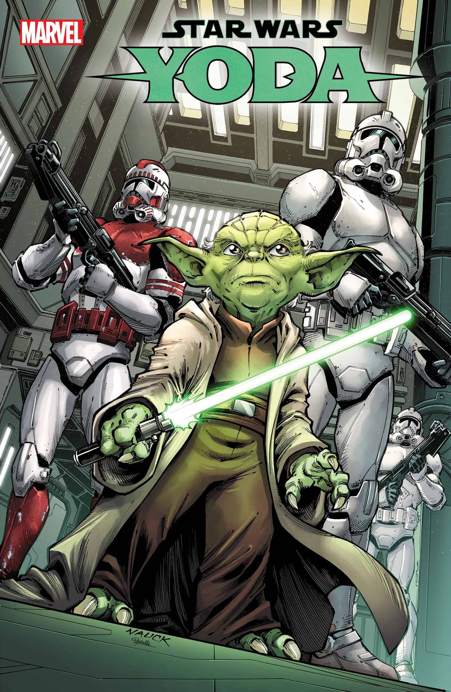 Star Wars Yoda #7B Nauck Variant