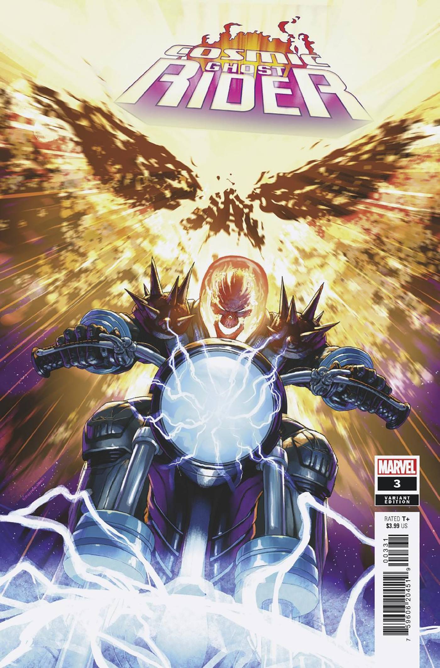 Cosmic Ghost Rider #3C Woods Variant