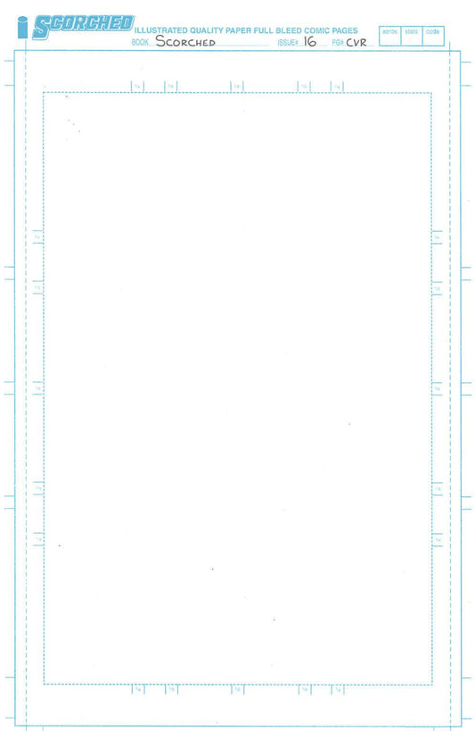 Spawn Scorched #16 Blank Variant