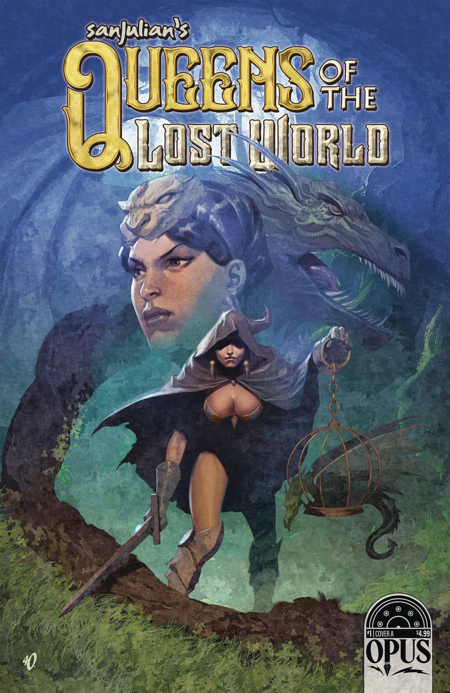 Sanjulian's Queen of the Lost World #1A
