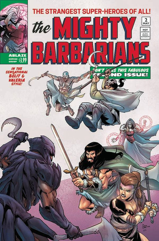 Mighty Barbarians #2D Casas Variant (MR)