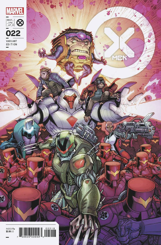 X-Men #22T 1:25 Bradshaw Incentive Variant