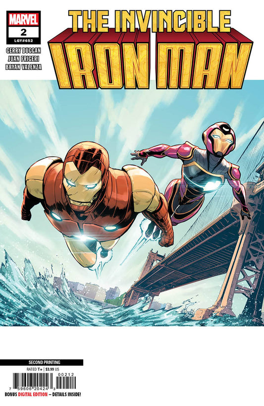Invincible Iron Man #2 2nd Printing